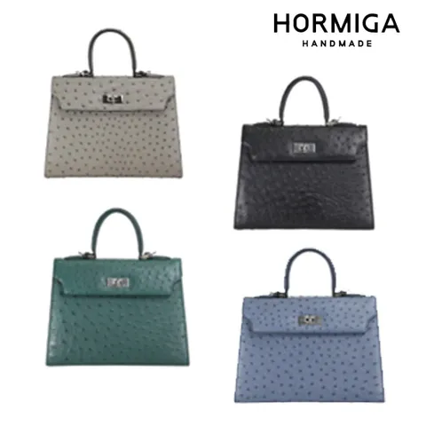 호미가 타조가죽 여성토트백 샬롯28 4컬러