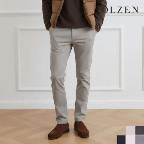 면 치노 팬츠 (ZOB4PP1301)