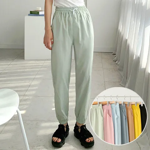 아이스 쿨 조거팬츠 7color / 시원한 봄여름바지