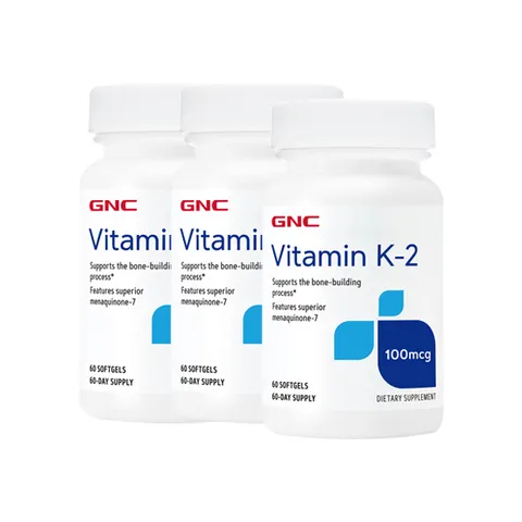 [해외직구] 지앤씨 비타민K2 100mcg 60소프트젤 X 3