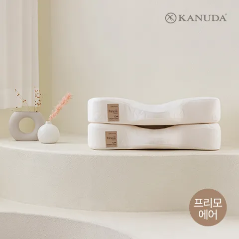 M [더블세트] 최신상 골드라벨 프리모에어 베개2+냅