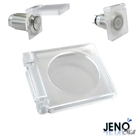 DPC-19 푸쉬 메탈 스위치 커버 19mm HAS2515