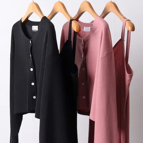 에이비 원피스 가디건 110F392S 빅사이즈 여성 509