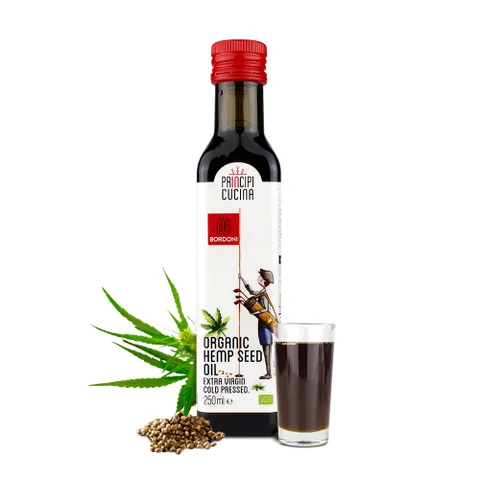 프린치피 유기농 냉압착 엑스트라버진 대마종자유 대마씨유 250ml 대마씨종자유