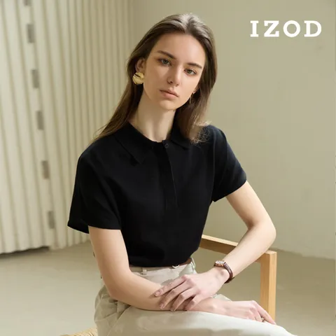 [최초최저가▼]IZOD 아이자드 25SS 썸머 카라 니트 3종 여성