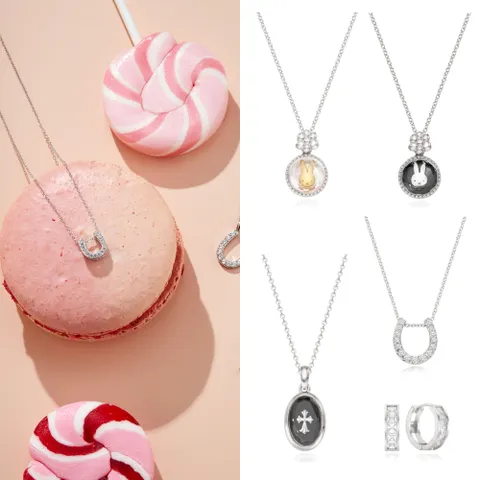 [부산본점단독] 티르리르 실버 목걸이/귀걸이 5종 택 1 463694