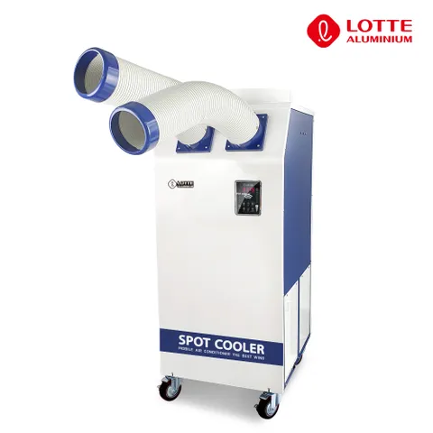 롯데 산업용 공사장 이동식 에어컨 LPC-F6100C DK