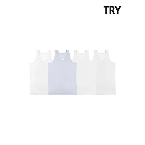 [하프클럽] 남성 이너웨어 런닝 4매입