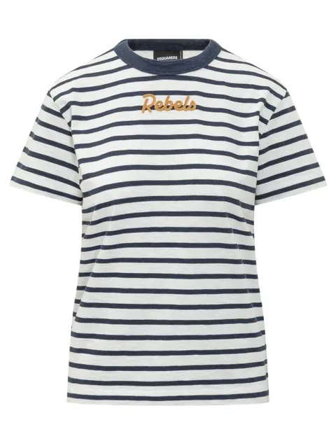 [해외직구] 26SS  반팔 티셔츠 S75GD0515D20107 001F NERO BIANCO
