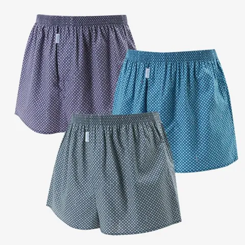 [하프클럽] 남성 스타도트패턴 트렁크 3매입세트 HW-UW-2023