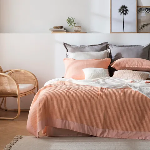 [마지막SALE][까사리빙]Q_모달코튼 스프레드세트+한 세트