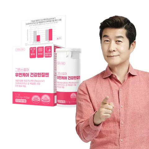 질 건강 유산균 우먼케어 건강한질엔 리스펙타 아연