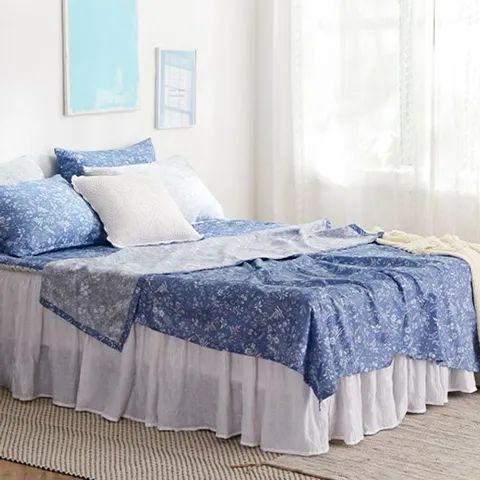 더크린 플라리 풍기인견 홑이불토퍼세트 SS