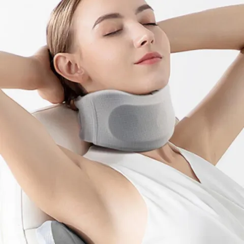 통풍형 목보호대 목고정 거북목 견인기 보조기 통풍형목보호대 목디스크목보호대 목디스크보호대