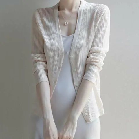 [브리치]  / UMOOIE 아이스 실크 여름 가디건