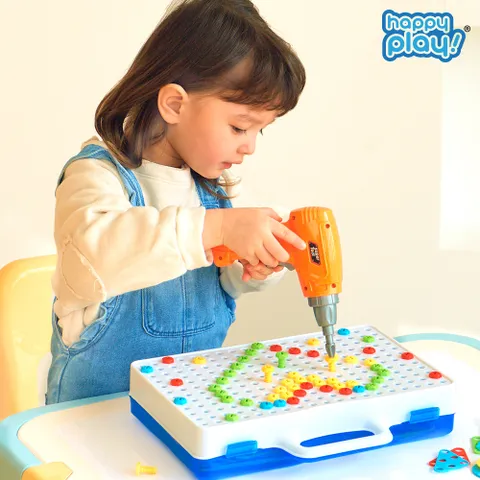 2D 공구놀이 세트 151pcs 블럭놀이 유아교구 어린이 장난감 교구