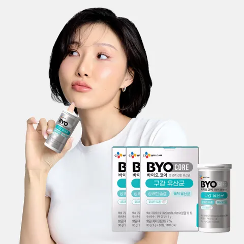 [CJ공식] 바이오코어 구강 유산균 30정 3박스