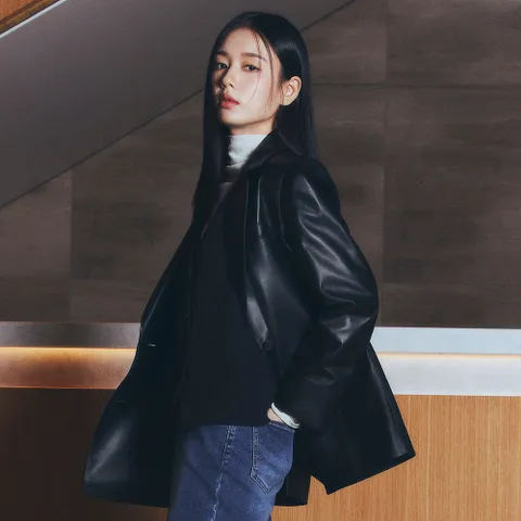 [온플/최초가239,000]셀렙샵 에디션 유럽산 램스킨 보이핏 자켓