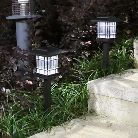 [월데코] 솔라가든 LED 태양광 정원등 2p세트 S-2 백색