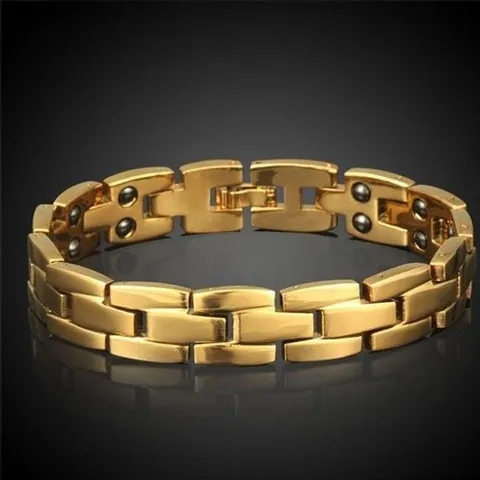 [라일리쥬얼리] Rly 18kgp 체인 팔찌OC 남성 쥬얼리 골드 골드 (43299283)