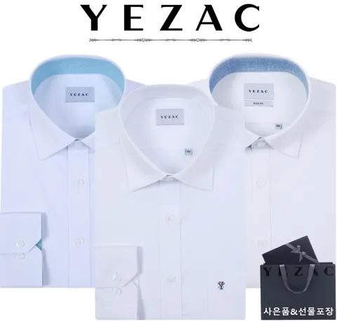 예작셔츠 화이트모음 고급혼방소재 26/SS 스판 남자긴팔 특집전 463694