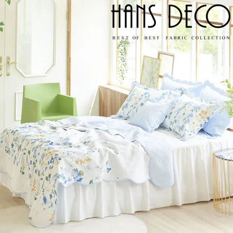 베일리 무봉제 퀼팅 워싱 스프레드