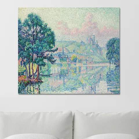 [트리빌리지] 폴 시냑 그림 복도 명화 인테리어60x50cm