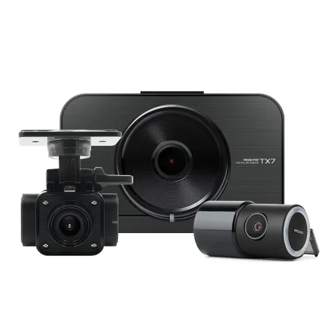 [페달/3채널]   TX7 64GB 풀HD 급발진 페달용 IR 적외선 카메라 와이파이 블랙박스
