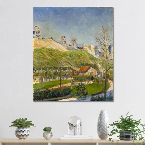 [트리빌리지] 생피에르 언덕 그림액자 벽 명화 인테리어65x80cm