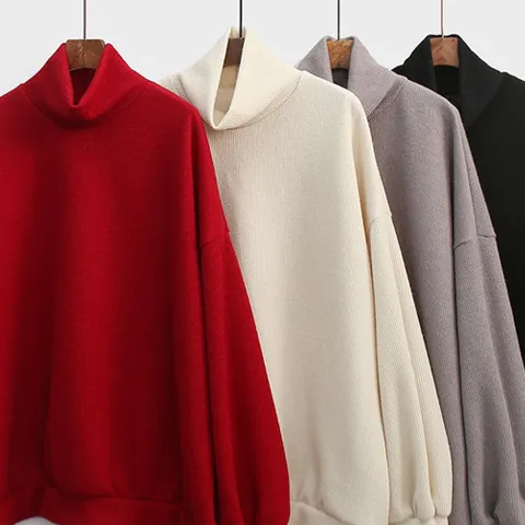 골지 폴라 퍼프 티셔츠 311E856S 빅사이즈 여성