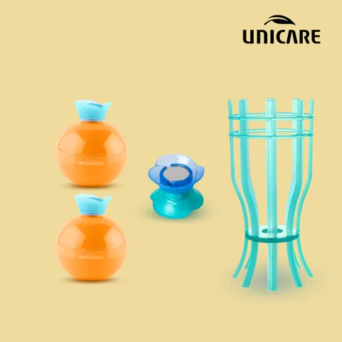 유니케어 변기세정제 변기세정볼 2볼 세트 J