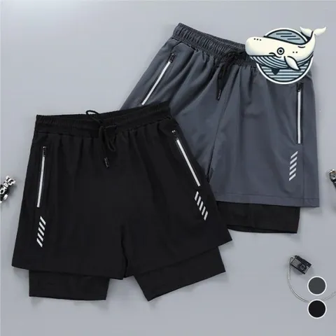 [라일리] Rly 여름 스포츠 짧은 바지 드로스트링 트레이닝 (31451189)