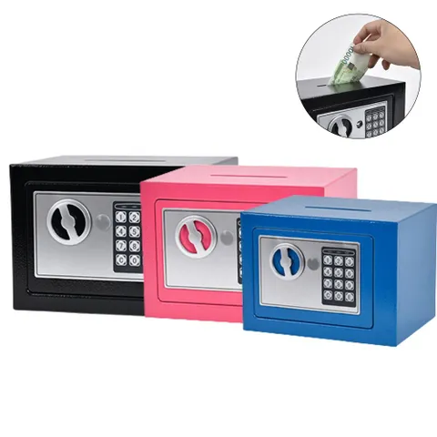 개인 금고17E 소형 미니 사물함 통장 보관 비밀금고 금고 미니금고 사물함 통장 현금