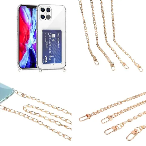 에이치플러스몰 갤럭시 노트10+ N976 방탄 카드+체인or진주 목줄 폰케이스 커플 크로스 진주