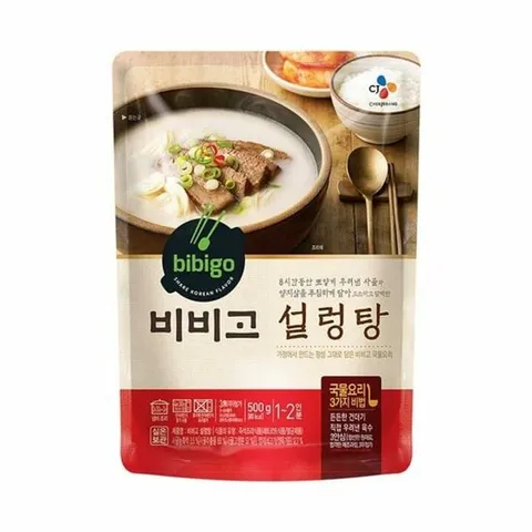 CJ 비비고설렁탕 500g 도가니탕 비비고설렁탕 비비고설렁탕사골곰탕 갈비탕 설렁탕