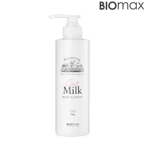 바이오맥스 피부저자극 고보습 산양유 바디로션 500ml
