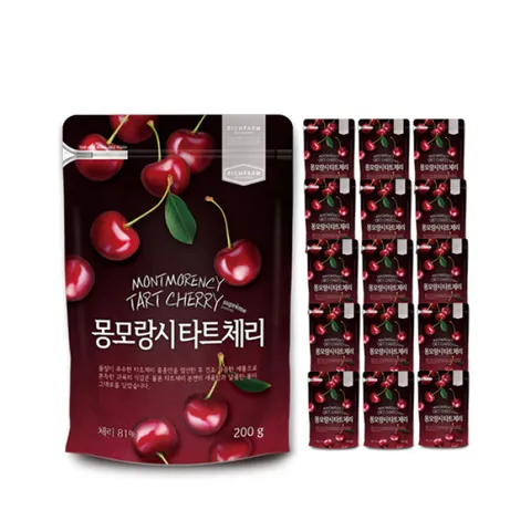 [롯데백화점]() 몽모랑시타트체리200g 16팩
