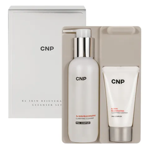 CNP  씨앤피 알엑스 스킨 레쥬버네이팅 클렌저 스페셜 세트 150ml+40ml