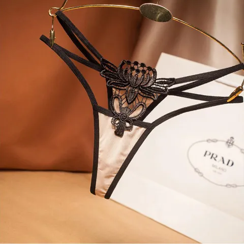 H 연꽃과 나비 티팬티 T팬티 끈팬티 속옷 언더웨어 여성속옷 이벤트