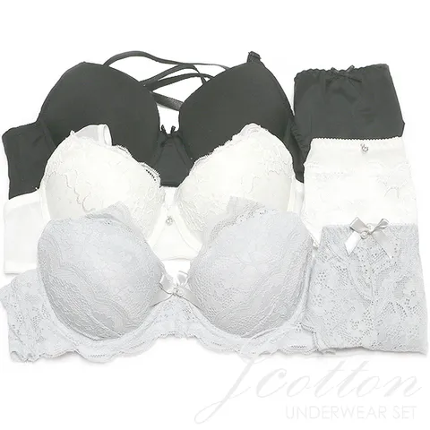 [하프클럽/제이투와이]레벨6종세트 브라팬티세트 여성속옷 여자속옷