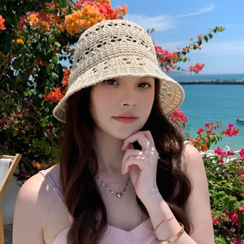 [브리치] HOTBBA / 썸머 니트 벙거지 버킷햇 MFNC 040128