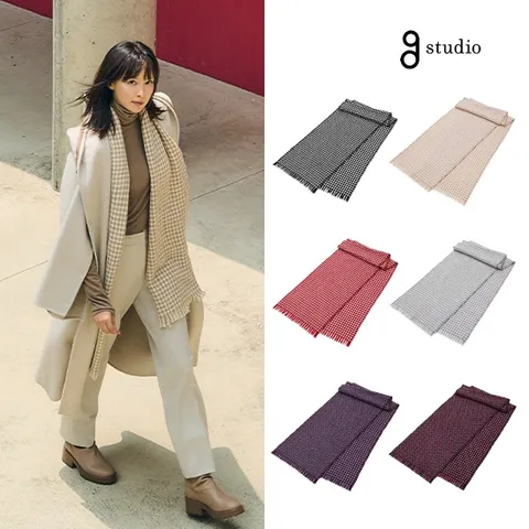 [지스튜디오] 210 x 37(cm) 울캐시미어 머플러