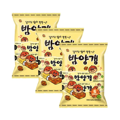 크라운 밤양갱 5개입 250g x 3개