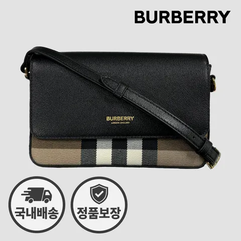 미니 크로스백 뉴 햄프셔 체크 80840281 81072691 블랙