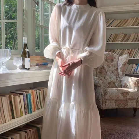 [하프클럽/모노무드] 데이트원피스 여신룩코디 실크 여리원피스 데이트