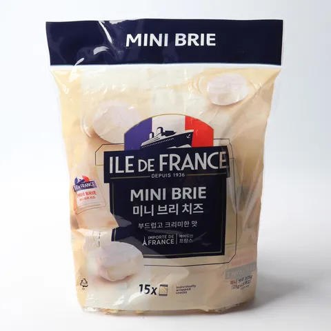 일드 프랑스 미니브리 치즈 25g x 15 / 개별포장