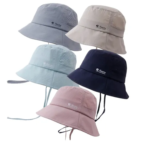 경량 필드라인 끈 벙거지 4color 가벼운 여름 단체 골프 등산 버킷햇 모자/BR-B41004/CL-B153