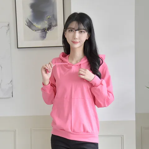 기본 후드티셔츠 (15컬러) 여자 반티 생활복.