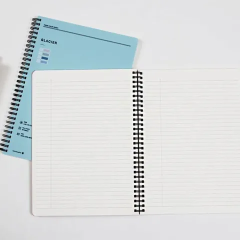 B1 PP테마 컬러노트(색상랜덤) 부착게시판 문서케이스 광고게시판