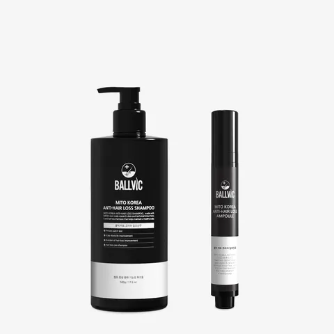 미토 코리아 탈모샴푸500g+미토 코리아 탈모 앰플 15ml